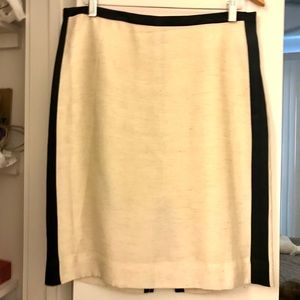 J Crew linen and silk skirt, size 10